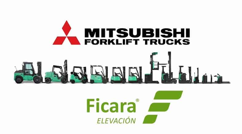 FICARA Mitsubishi maquinas y logos