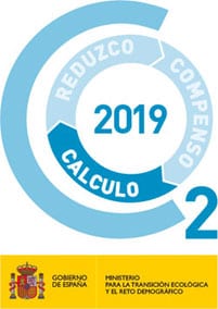 Logo del programa Cálculo de la Huella de Carbono 2019