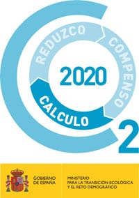 Logo del programa Cálculo de la Huella de Carbono 2020