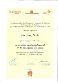Premio Gestión Ambiental 2008